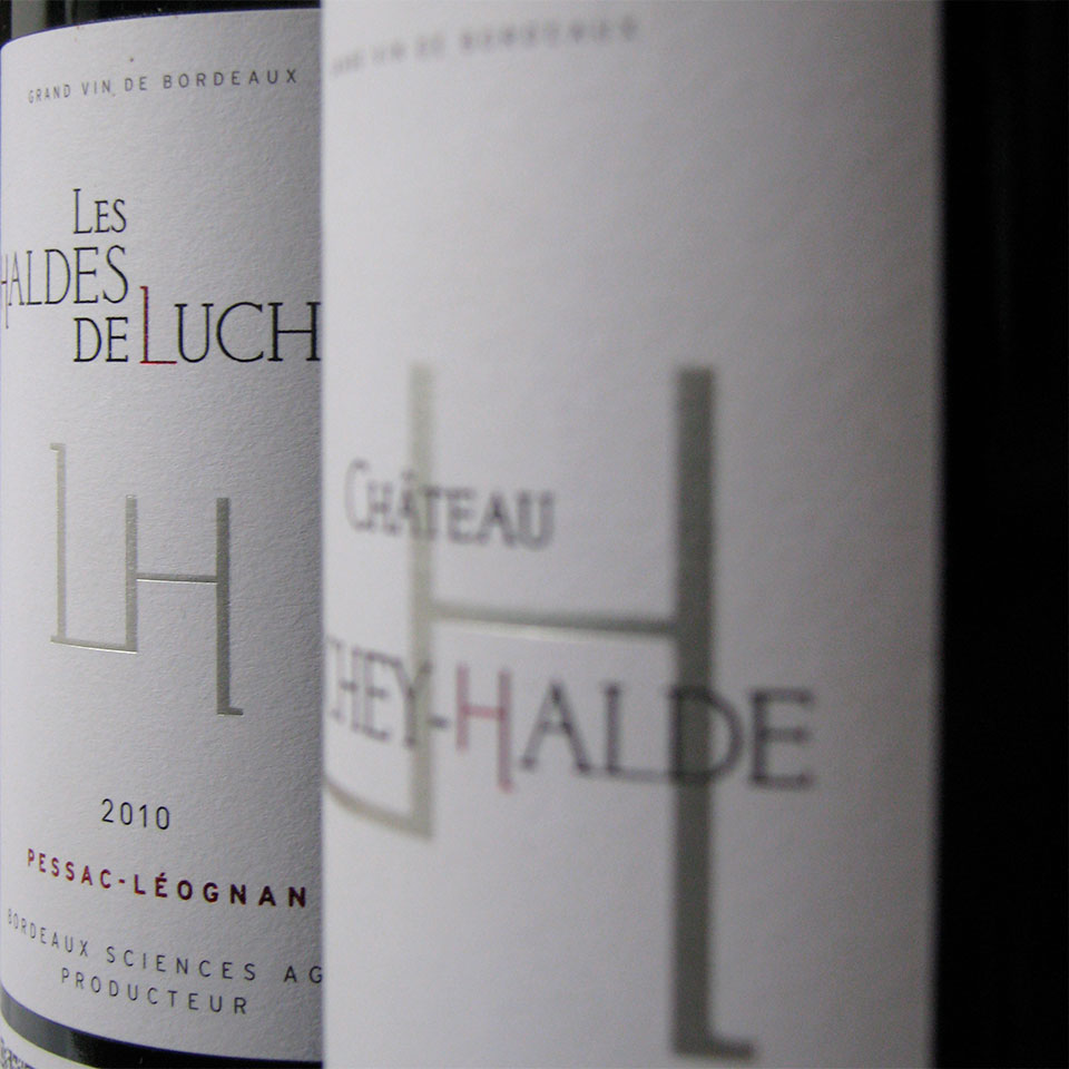 Premier vin : Luchey Halde Second vin :  Les Haldes de Luchey - 
Pessac-Léognan Rouge