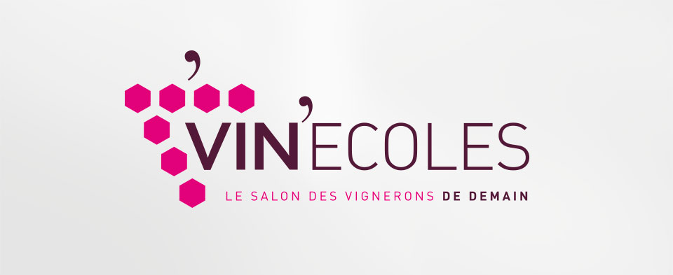 Logotype pour VIN'Ecole, salon des vignerons de demain